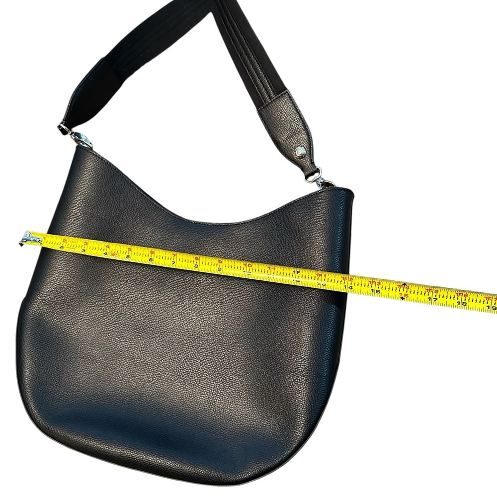 Henri Bendel New York West 57th Hobo Crossbody Black - Picture 4 of 11